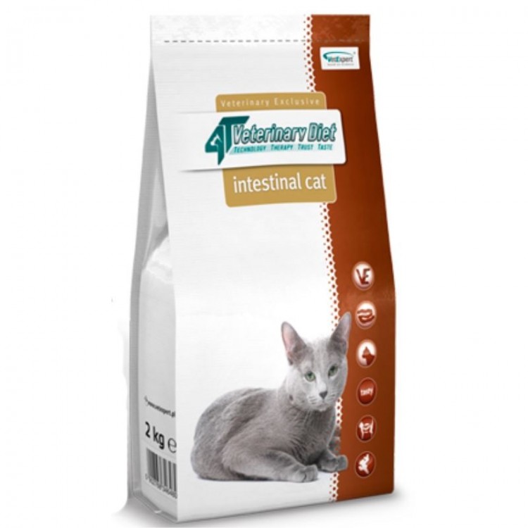 4T Veterinary Diet Intestinal Cat 2 kg thepetclub.ro/